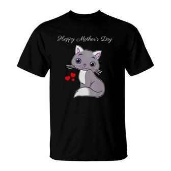 Happy Mother's Day Like A Cat By Sytadesign1 Ver2 T-Shirt | Mazezy