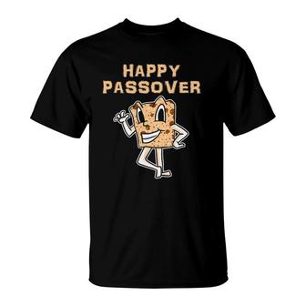 Happy Passover Matzah Funny Pesach Passover T-Shirt | Mazezy
