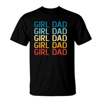 Hashtag Girl Dad Father's Day Gift From Wife Or Daughters T-Shirt | Mazezy AU