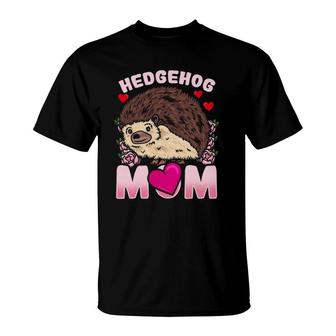 Hedgehog Mom Mother Mother's Day Gift T-Shirt | Mazezy