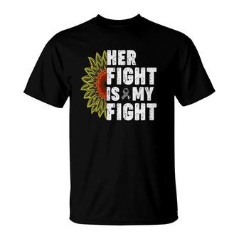 Her Fight Is My Fight Rare Disease - Rare Disease Day 2022 Premium T-Shirt | Mazezy DE
