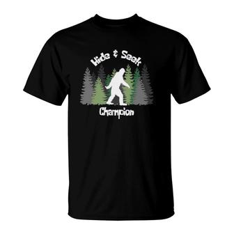 Hide And Seek Champion Bigfoot For Men T-Shirt - Thegiftio UK