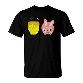 Honey Bunny Cute & Funny Rabbit Animal Lovers T-Shirt | Mazezy
