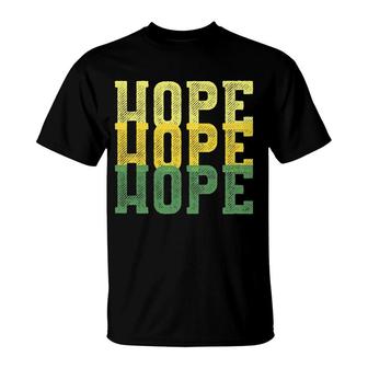 Hope Christian Faith Religious Outfit Prayer Gift T-Shirt | Mazezy