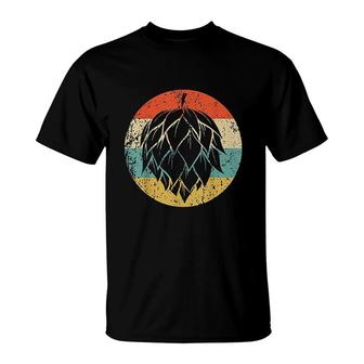 Hops Retro Style Craft Beer T-Shirt | Mazezy