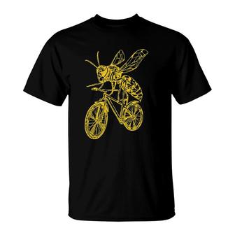 Hornet Cycling Bicycle Bicycling Biker Biking Bike T-Shirt | Mazezy
