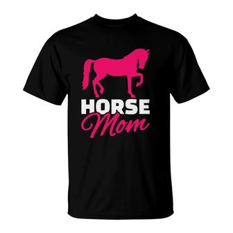 Horse Mom Mother's Day Gift T-Shirt | Mazezy