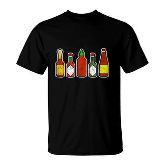 Hot Sauce Foodie T-Shirt | Mazezy