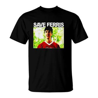 Hot Save Ferris Portrait Gift T-Shirt | Mazezy AU