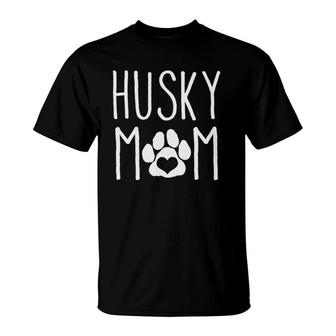 Husky Mom Dog Lover Gift For Mothers Day T-Shirt | Mazezy DE