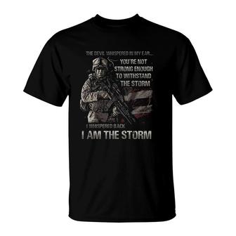 I Am The Storm T-Shirt | Mazezy