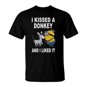 I Kissed A Donkey And I Liked It T-Shirt | Mazezy UK