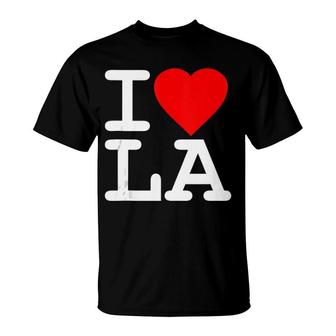 I Love La Los Angeles Tank Top T-Shirt | Mazezy UK