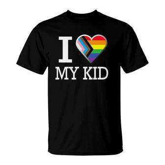 I Love My Kid With Pride T-Shirt | Mazezy