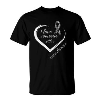 I Love Someone With A Rare Disease T-Shirt | Mazezy