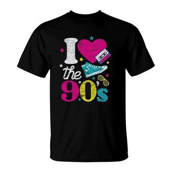 I Love The 90S 90S Clothes For Women And Men Retro T-Shirt | Mazezy