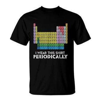 I Wear This Periodically Funny Science Wear T-Shirt - Thegiftio UK