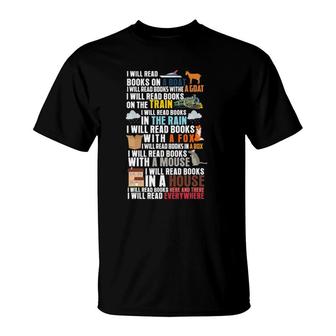 I Will Read Books On A Boat Reading Everywhere Reading T-Shirt | Mazezy