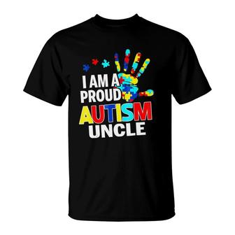 I'm A Proud Autism Uncle T-Shirt | Mazezy