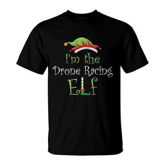 I'm The Drone Racing Elf Family Matching Christmas T-Shirt | Mazezy CA