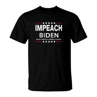 Impeach Biden Make America Again T-Shirt | Mazezy