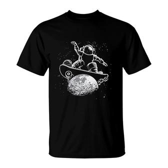 Instant Message Space Skateboard T-Shirt | Mazezy