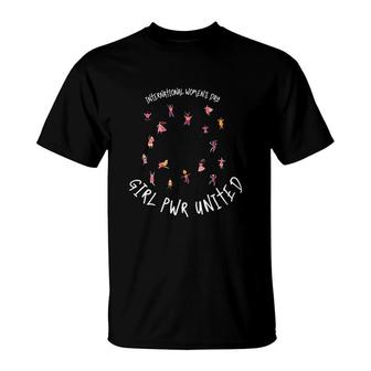 International Day Girl Pwr United Empowerment T-Shirt | Mazezy AU