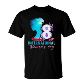 International Women's Day Happy Women's Day 8 March T-Shirt | Mazezy