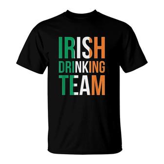 Irish Drinking Team Ireland St Patricks Day T-Shirt - Thegiftio UK