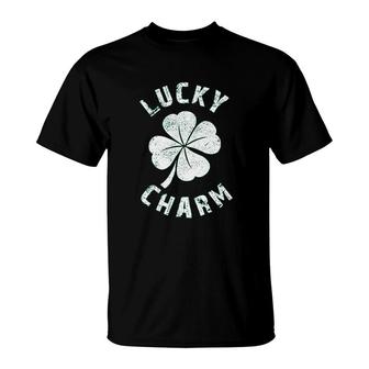 Irish St Patricks Day Lucky Charm Shamrock T-Shirt - Thegiftio UK