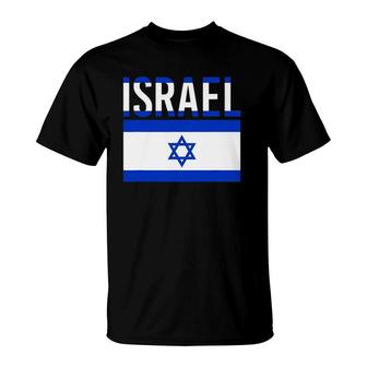 Israeli Flag Israel Country T-Shirt | Mazezy