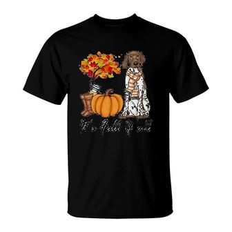 It Is Fall Yall German Shorthaired Pointer Gift T-Shirt | Mazezy