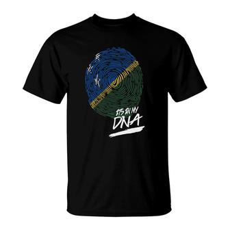 It Is In My Dna Solomon Islands Baby Proud Country Flag T-Shirt | Mazezy