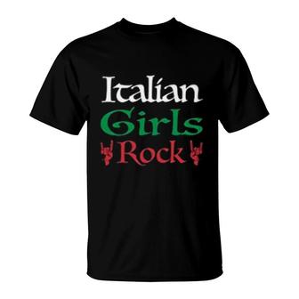 Italian Girls Rock T-Shirt | Mazezy