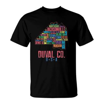 Jacksonville And Duval County T-Shirt | Mazezy