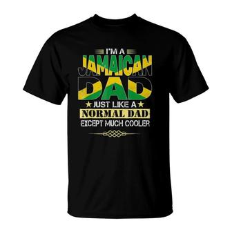 Jamaican Dad Father's Day Gifts T-Shirt | Mazezy