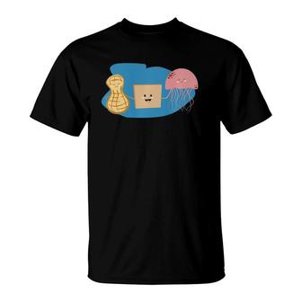 Jellyfish - Peanut Butter And Jelly T-Shirt | Mazezy UK