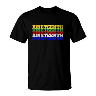 Juneteenth 06 19 Is My Independence Free Black Lives Matter T-Shirt | Mazezy