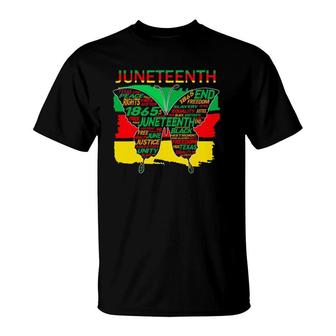 Juneteenth Freedom Day June 19Th Junenth African American T-Shirt | Mazezy