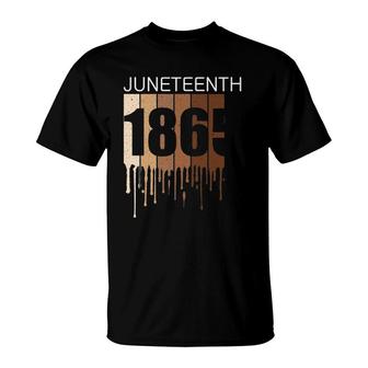 Juneteenth June 19Th 1865 African American Freedom Day T-Shirt | Mazezy