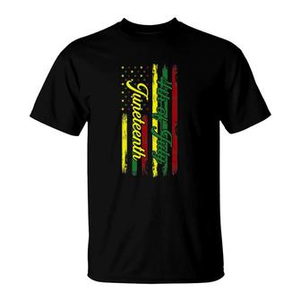 Juneteenth Not 4Th July Black Women Independence Day T-Shirt | Mazezy CA