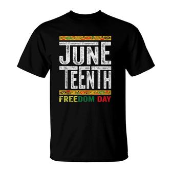 Juneteenth Since 1865 Black History Month Melanin Girls Boy T-Shirt | Mazezy
