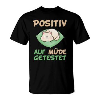 Katzen Spruch Lustig Witzig Faulenzer Kätzchen Fun Geschenk Langarm T-Shirt | Mazezy