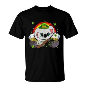 Kawaii Koala Bear St Patricks Day T-Shirt | Mazezy