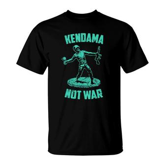 Kendama Toy Soldier Kendama Not War Peace Through Kendama T-Shirt | Mazezy