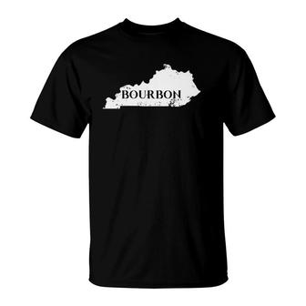 Kentucky Bourbon Ky State Drinking Home Distilled Liquor T-Shirt | Mazezy