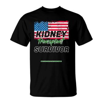 Kidney Transplant Survivor Renal Kidney Disease Patient T-Shirt | Mazezy