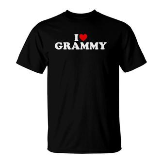 Kids I Love Grammy For Boy Girl Toddler Children Youth T-Shirt | Mazezy