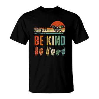 Be Kind Autism Awareness Teacher Kindness T-shirt - Thegiftio UK