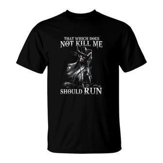 Knight Templar That Which Does Not Kill Me T-Shirt | Mazezy